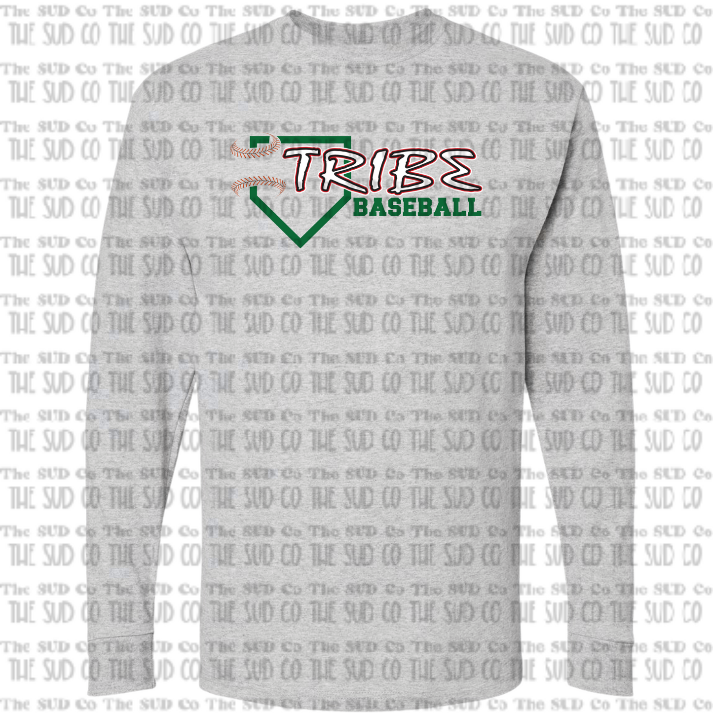 WES TRIBE Baseball Long Sleeve T-shirt