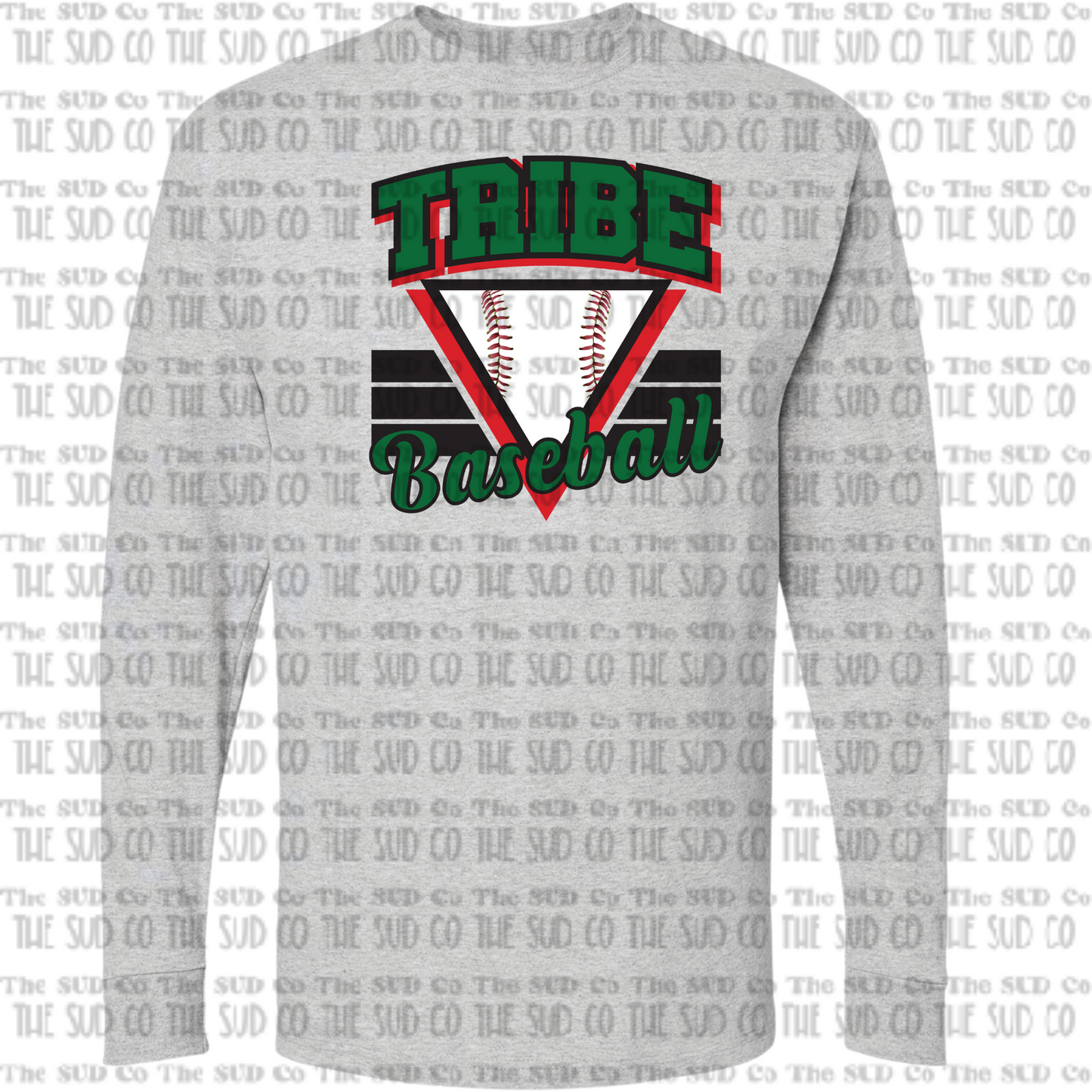 WES TRIBE Baseball Long Sleeve T-shirt