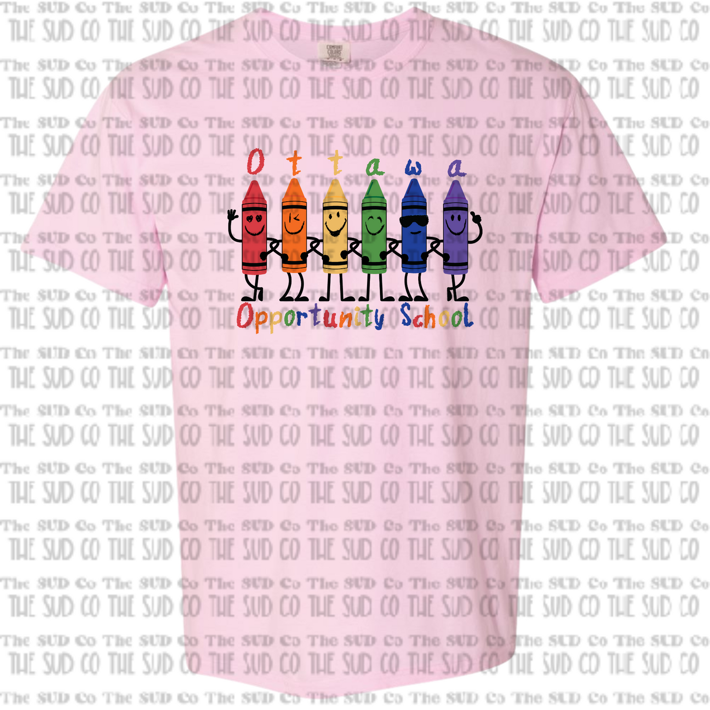 Opportunity School Colorful Crayons