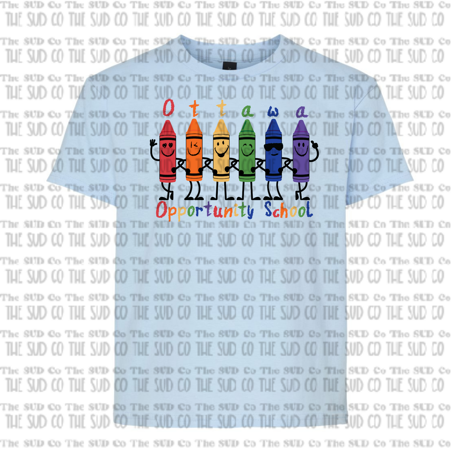 Opportunity School Colorful Crayons