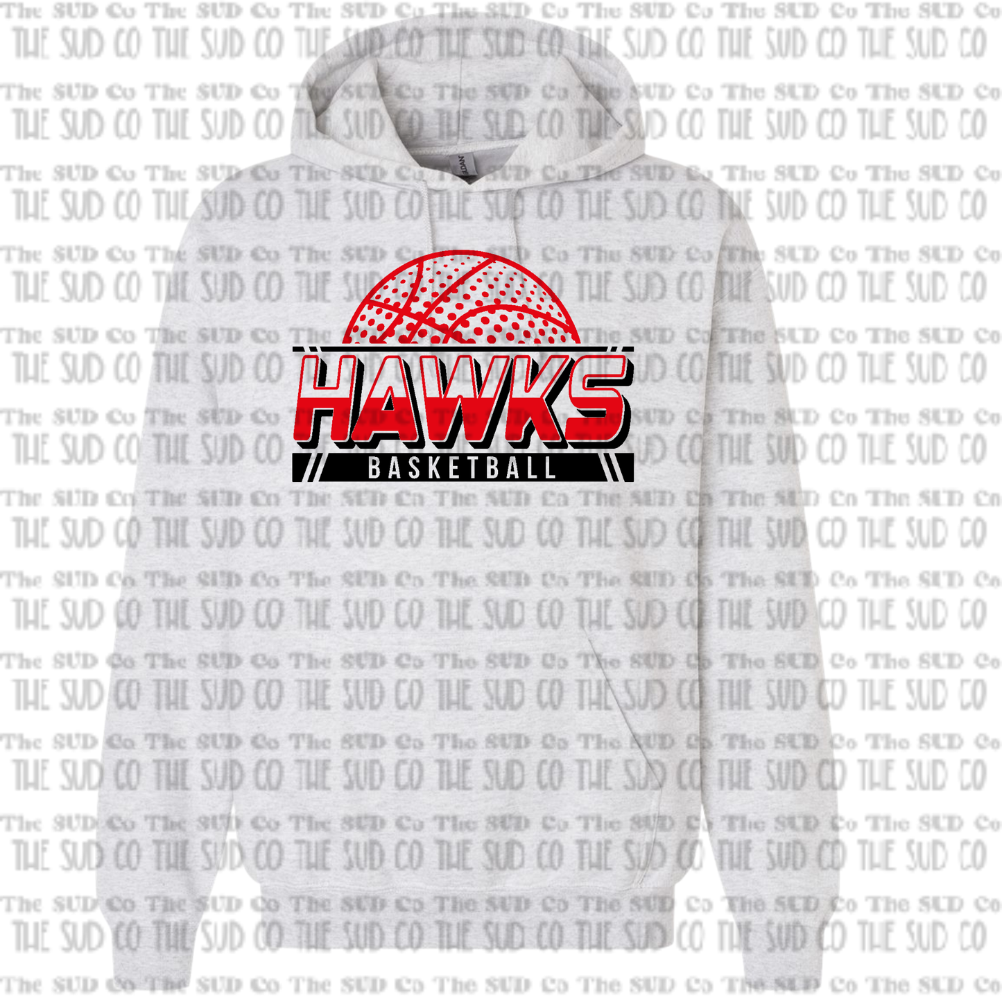 Adult Waltham Hawks Basketball Half Basketball