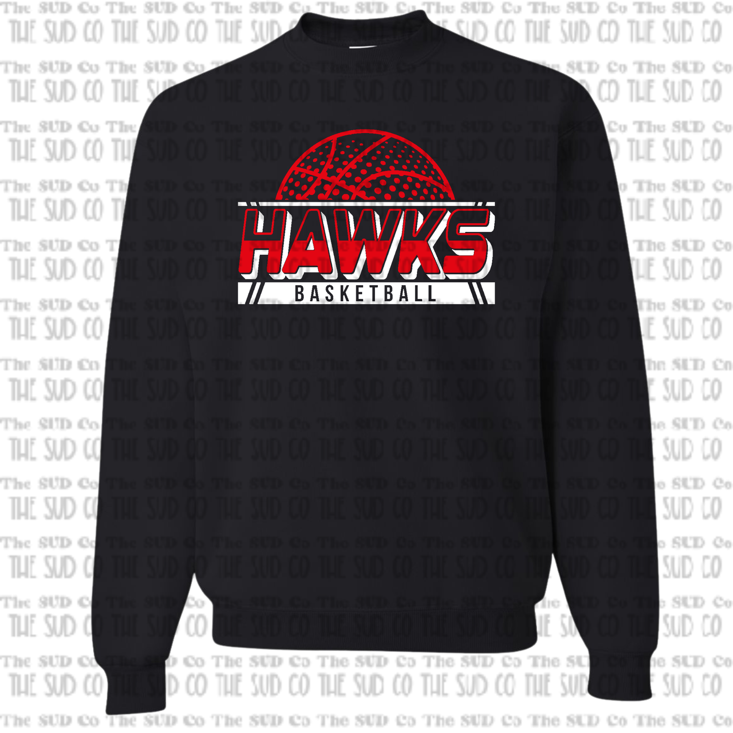 Adult Waltham Hawks Basketball Half Basketball