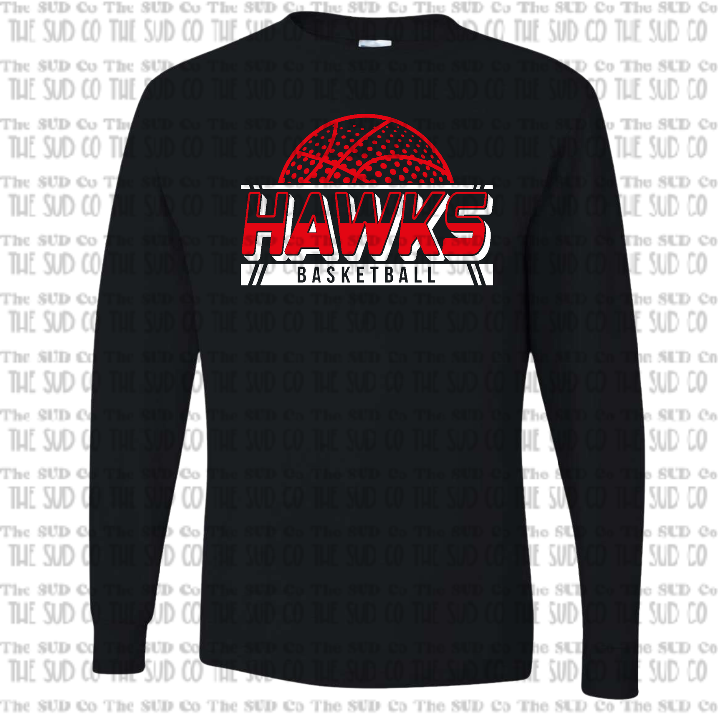 Adult Waltham Hawks Basketball Half Basketball