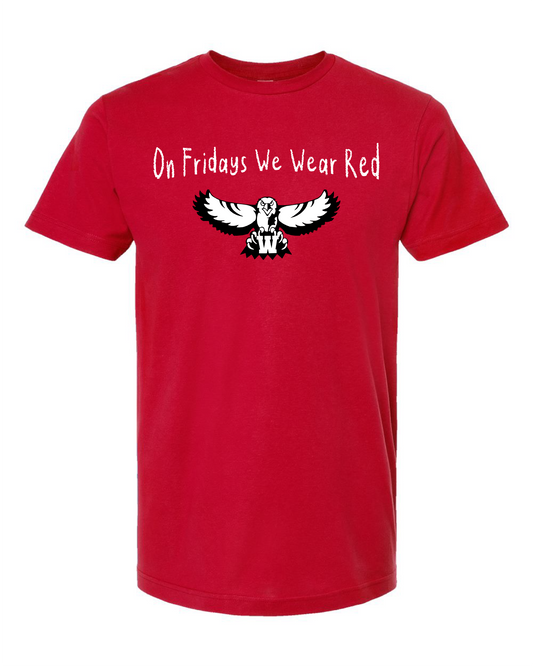 On Fridays We Wear Red Hawks