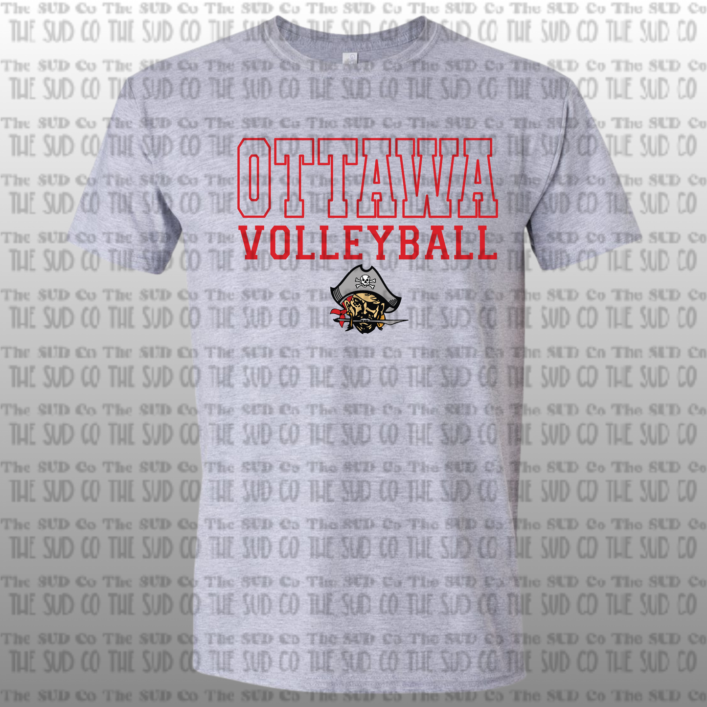 OHS Volleyball Basic T-shirt - Gray