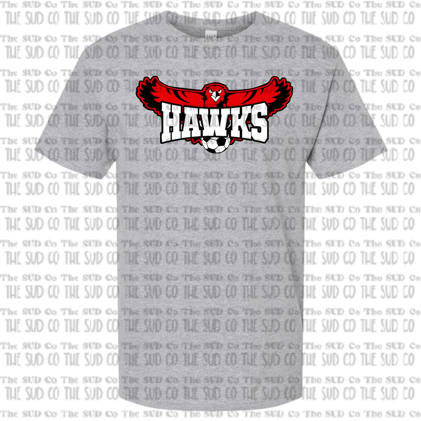 WES Hawks Soccer Basic T-shirt
