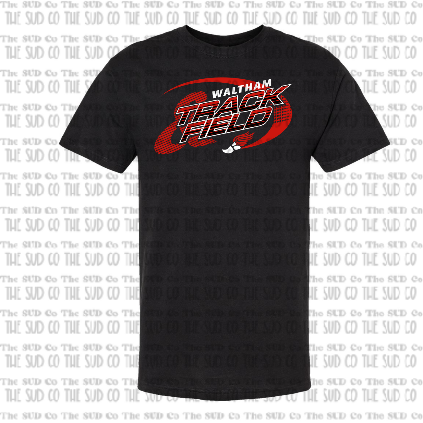 WES Hawks Track Basic Tshirt - BLACK
