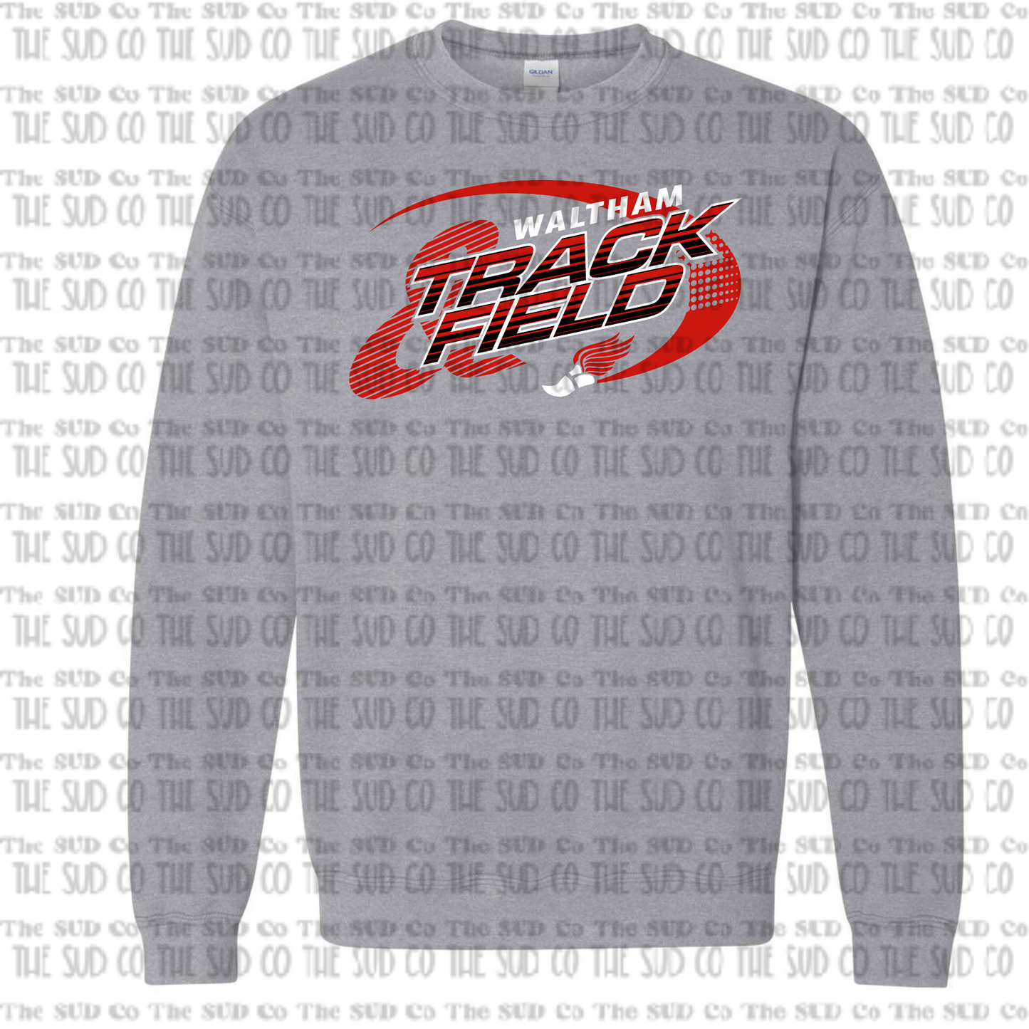 WES Hawks Track Crewneck Sweatshirt - GRAY