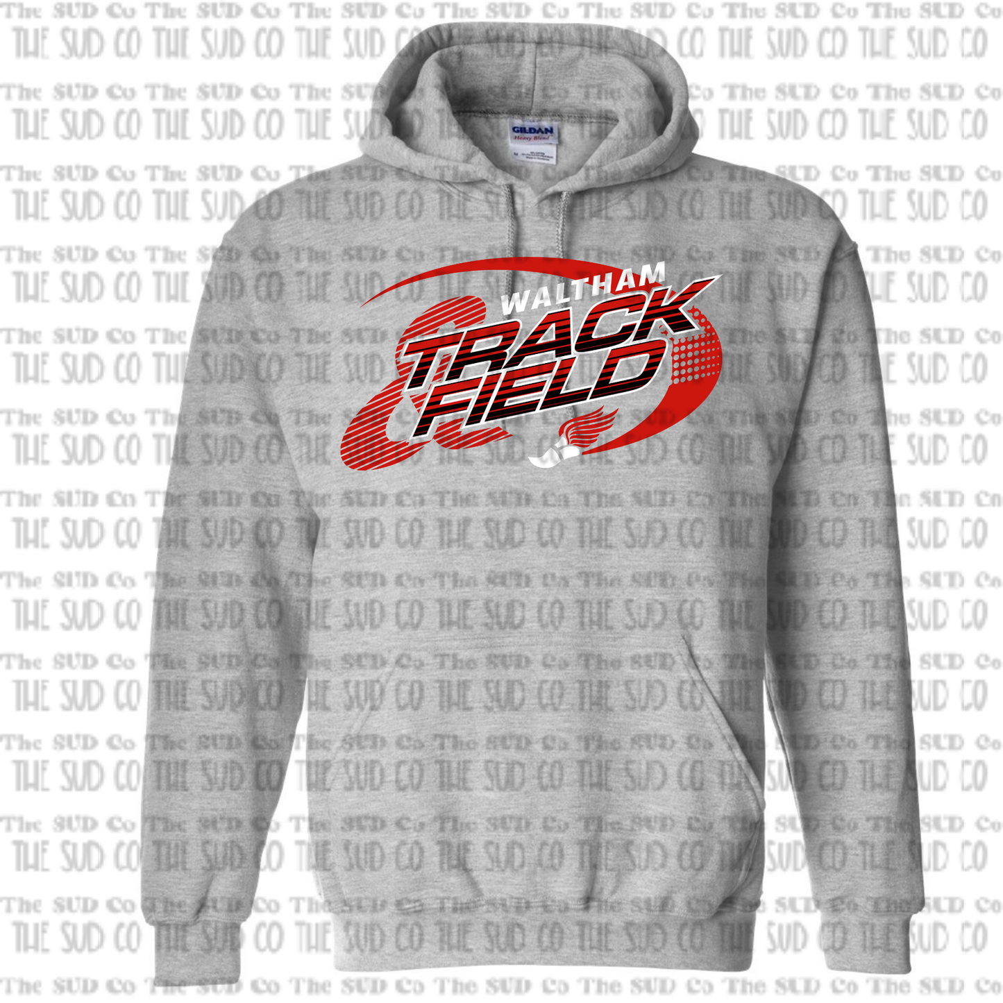 WES Hawks Track Hooded Sweatshirt - GRAY