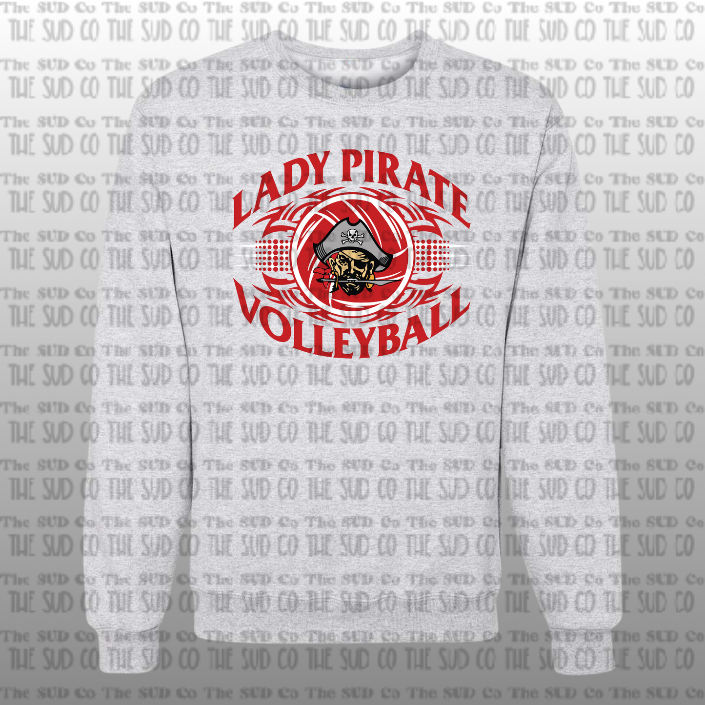 OHS Volleyball Crewneck Sweatshirt - Gray
