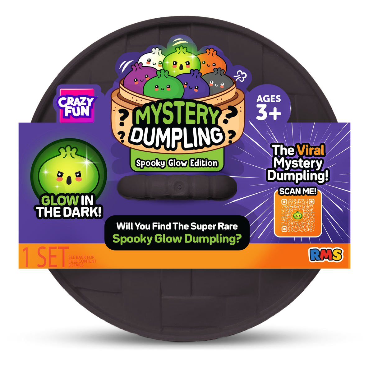 RMS Crazy Fun Mystery Dumpling – Spooky Glow Edition