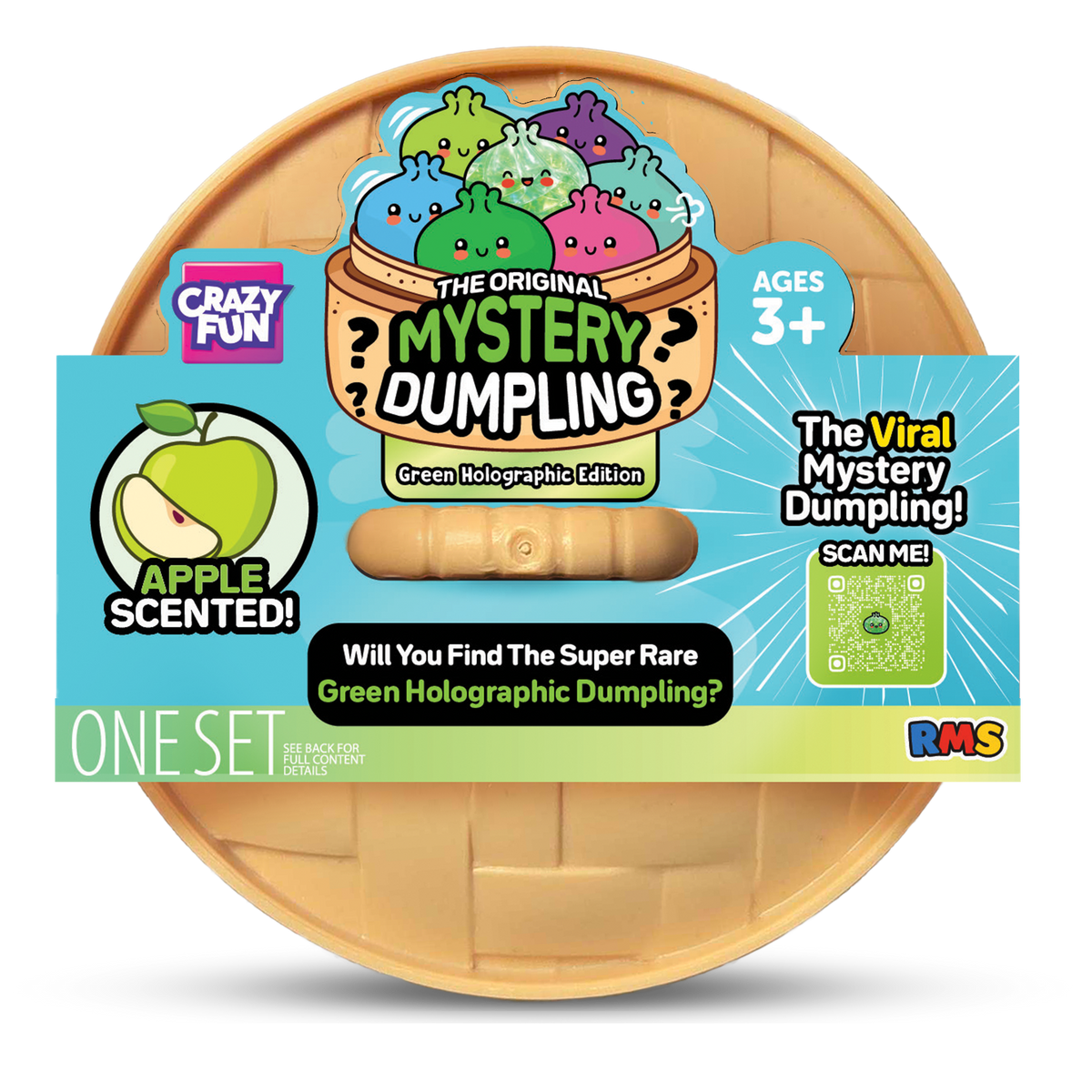 RMS Crazy Fun Mystery Dumpling – Green Holographic Edition