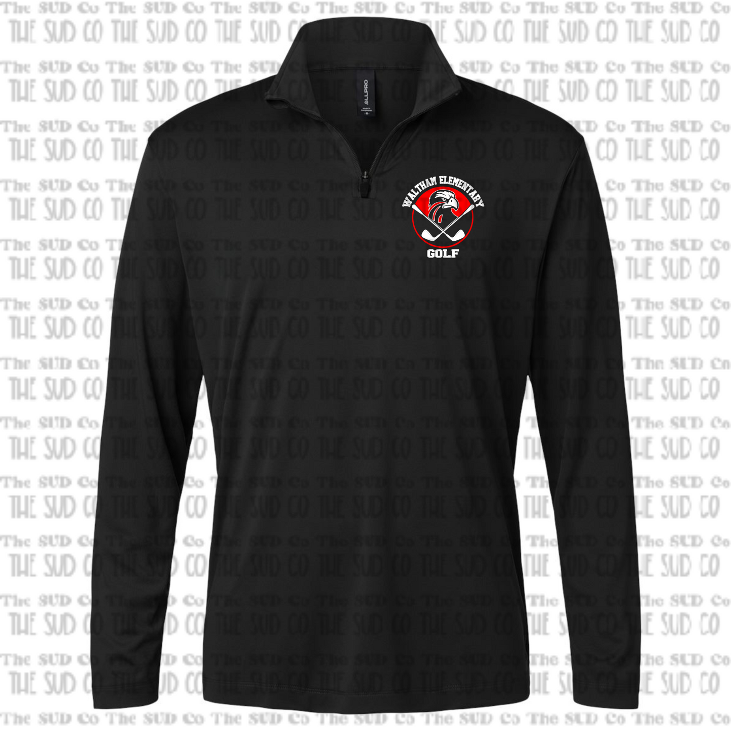 WES Hawks Golf Long Sleeve Quarter Zip