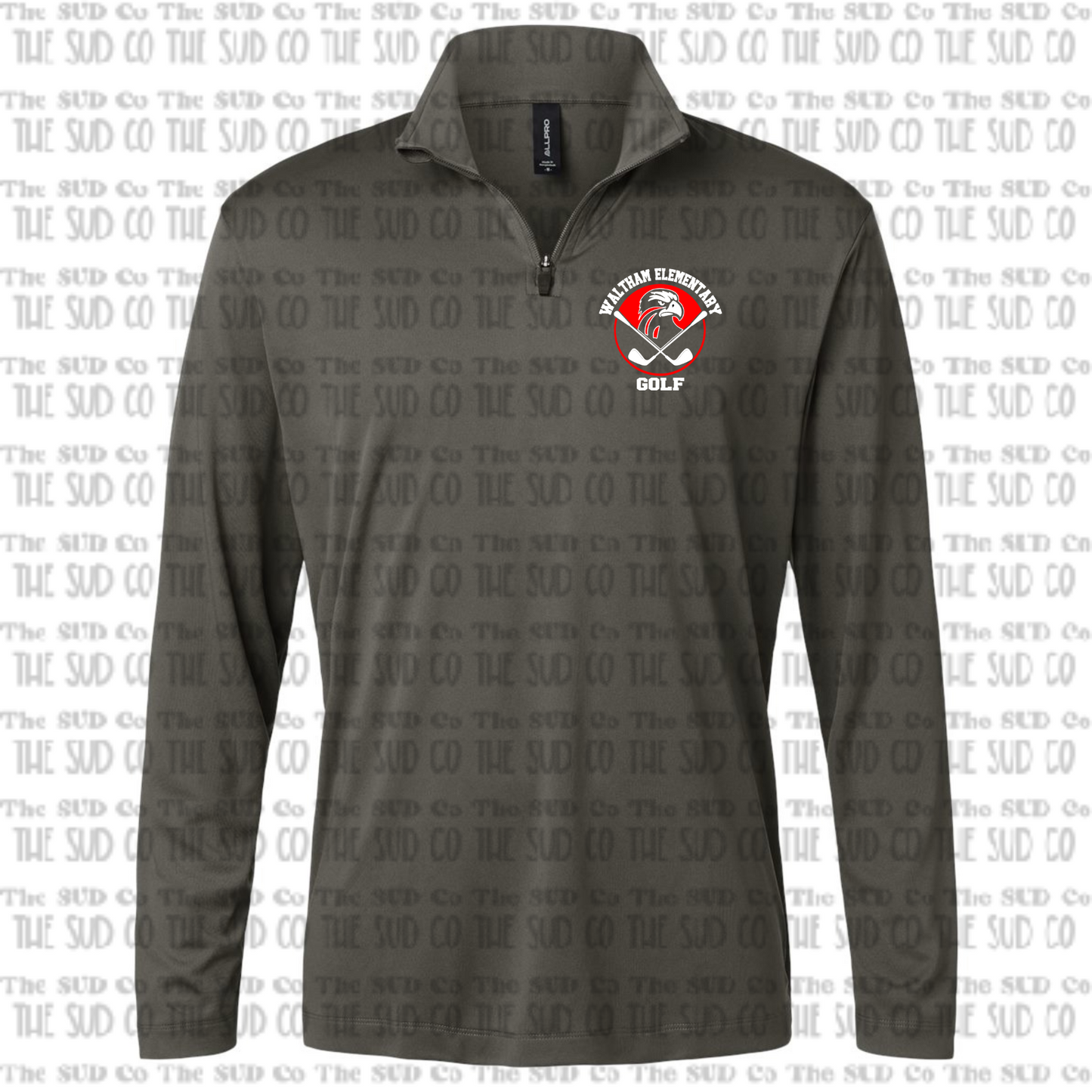 WES Hawks Golf Long Sleeve Quarter Zip