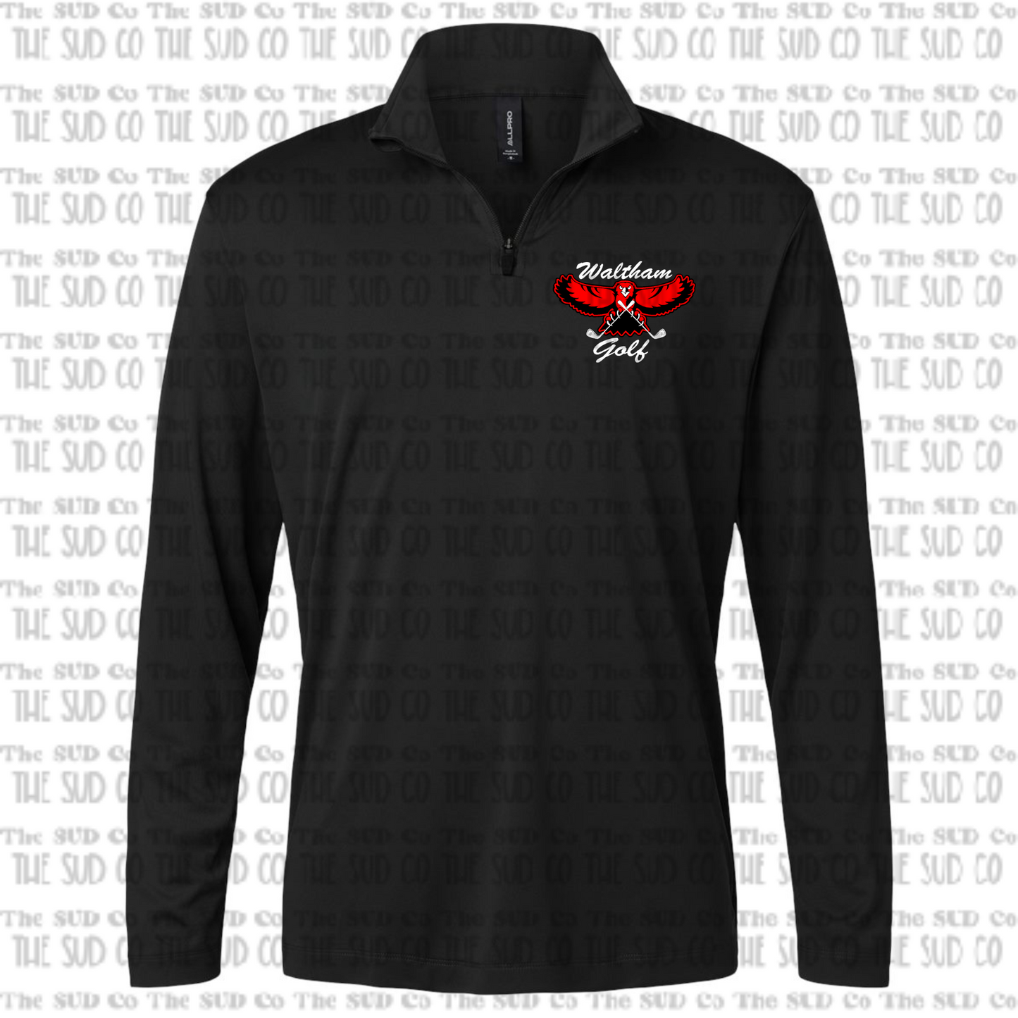WES Hawks Golf Long Sleeve Quarter Zip