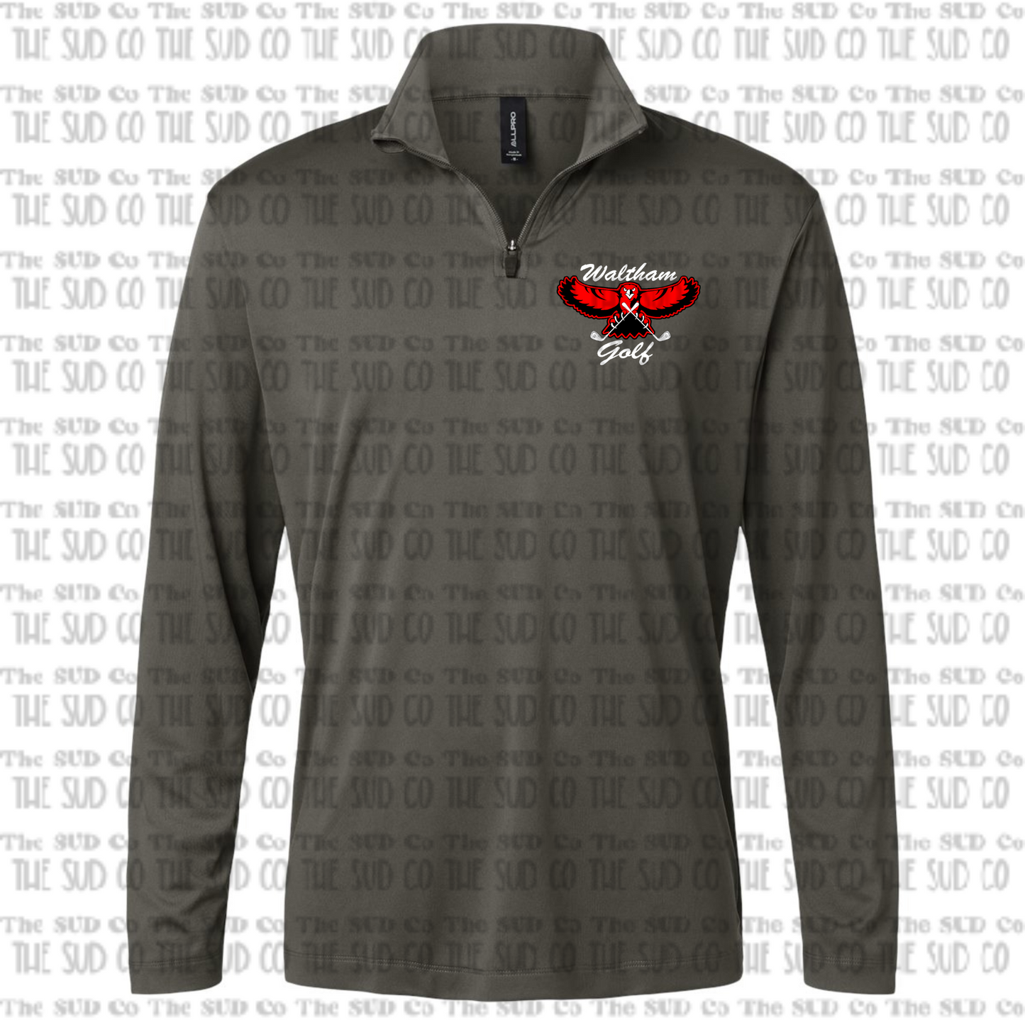 WES Hawks Golf Long Sleeve Quarter Zip