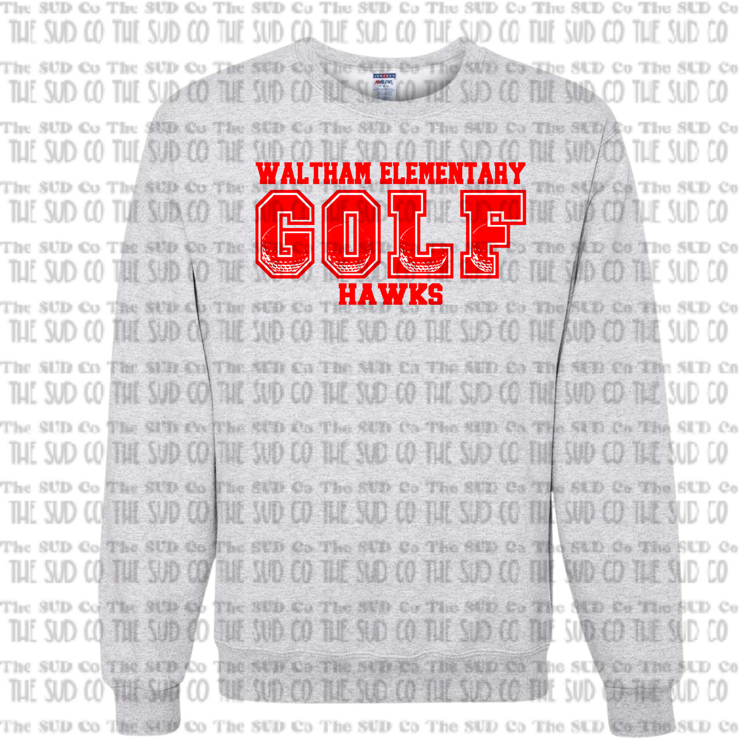 WES Hawks Golf Crewneck Sweatshirt