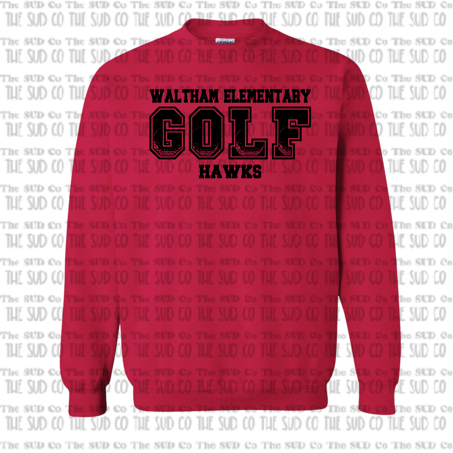 WES Hawks Golf Crewneck Sweatshirt