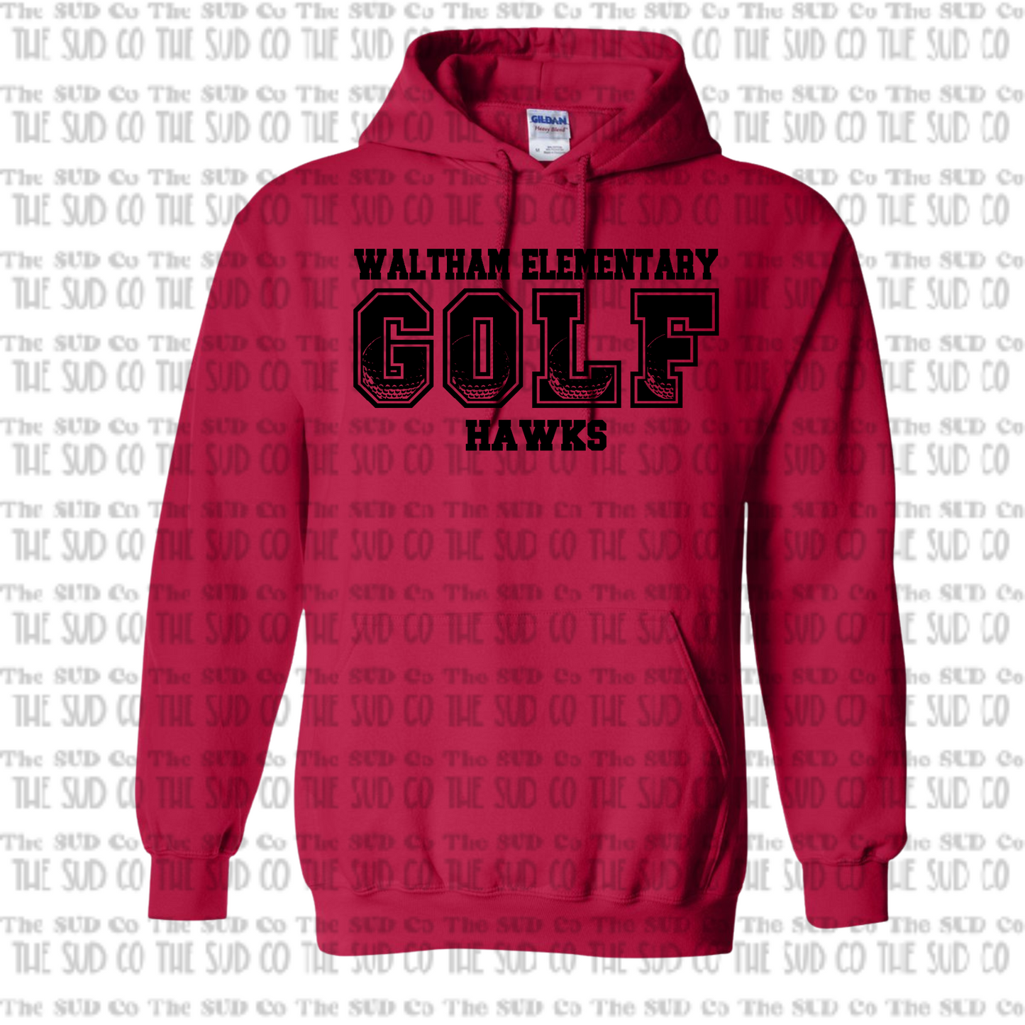 WES Hawks Golf Hooded Sweatshirt