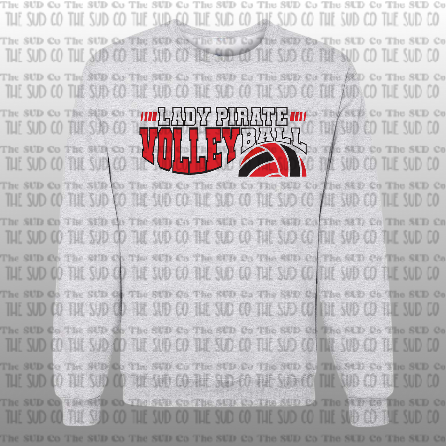 OHS Volleyball Crewneck Sweatshirt - Gray