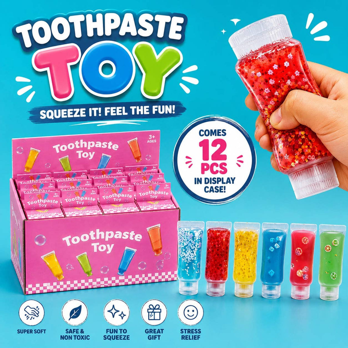 GS Wholesale (Formerly Known as Gypsy Soul) - Vaseline Toothpaste Squeeze Toy