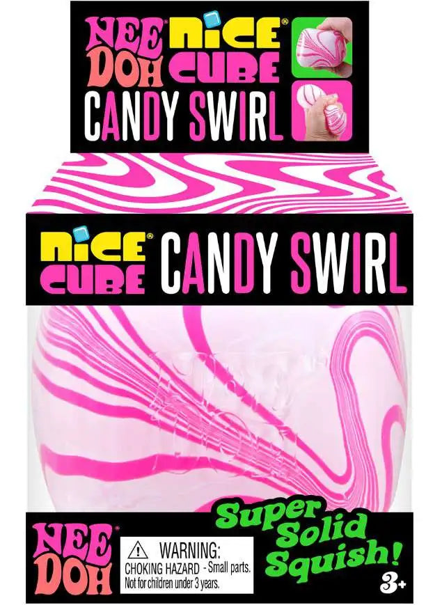 NeeDoh Candy Swirl Nice Cube