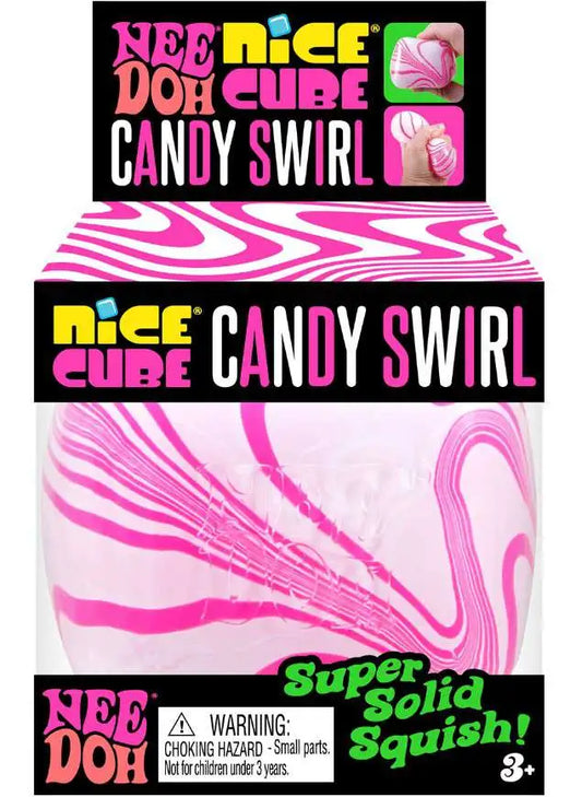 NeeDoh Candy Swirl Nice Cube