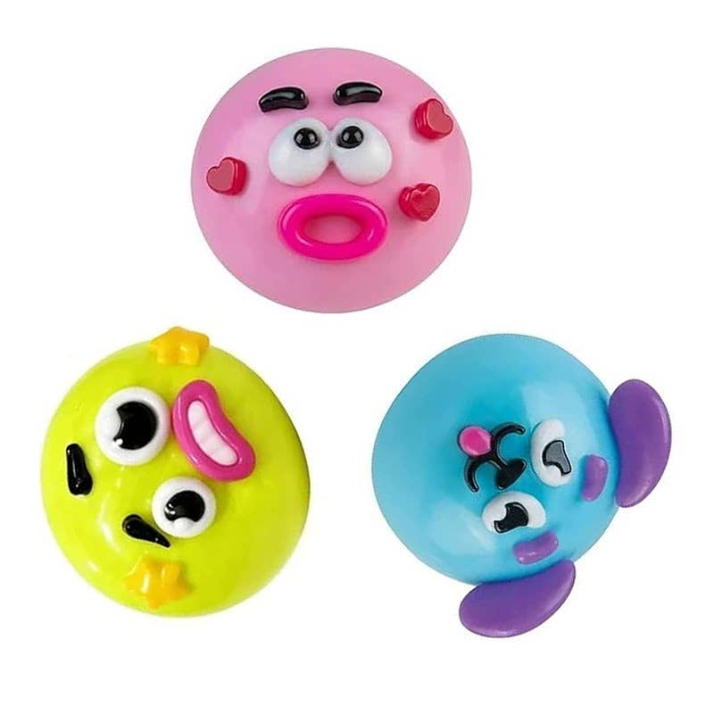 GS Wholesale (Formerly Known as Gypsy Soul) - Squishy Faces – Funny Emoji-Style Stress Ball Squishies