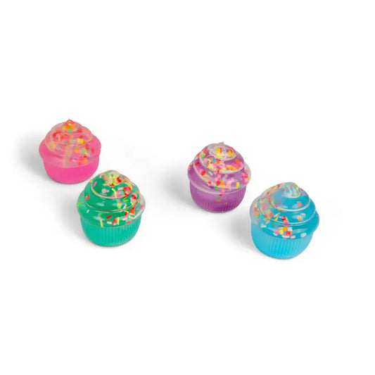 Scrunchems Sugar Cupcake Sensory Stress Squishy Toy [1 RANDOM Color]