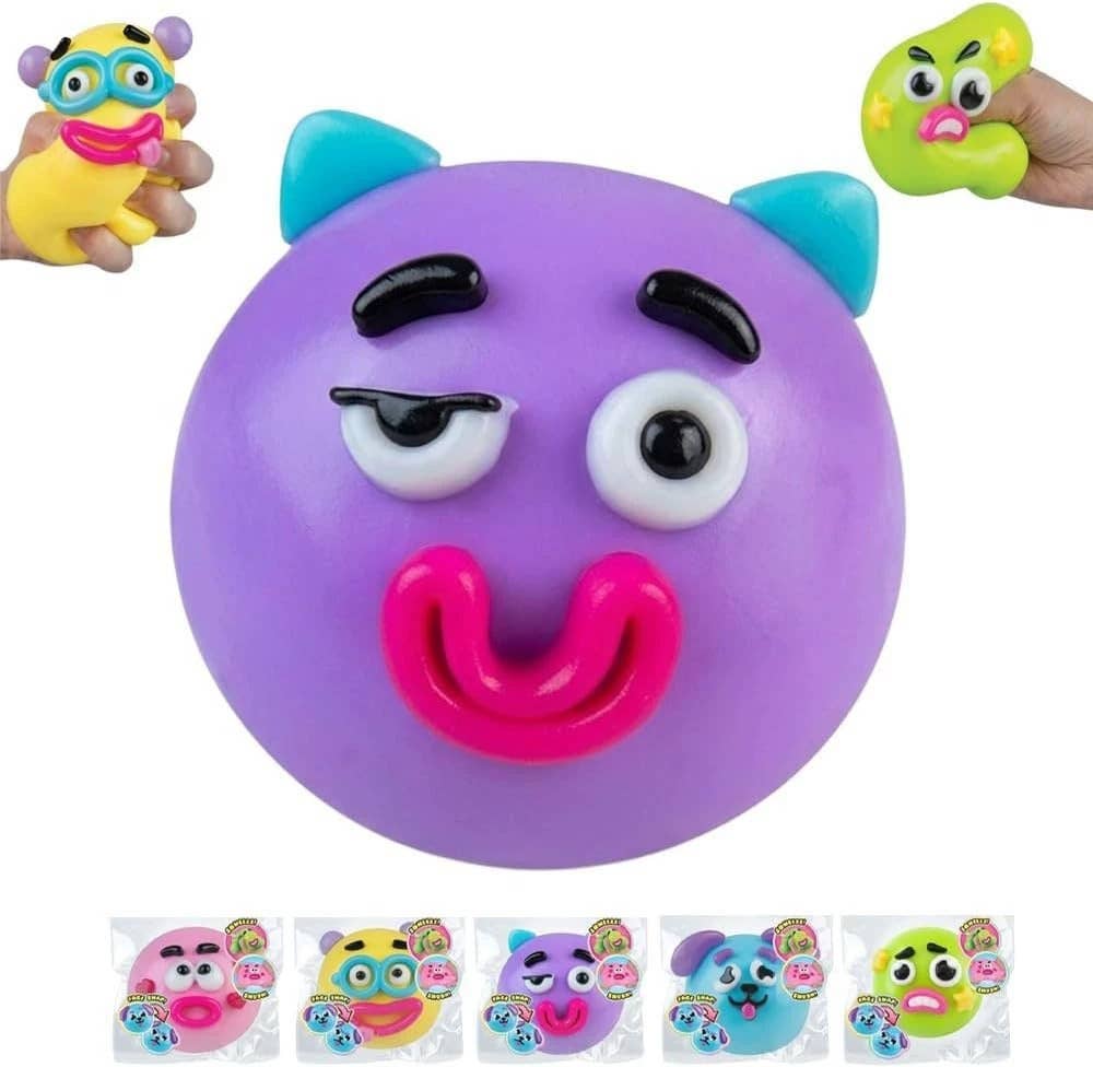 GS Wholesale (Formerly Known as Gypsy Soul) - Squishy Faces – Funny Emoji-Style Stress Ball Squishies