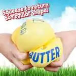 Squeezy Jumbo Butter 10-Inch Squeeze Toy