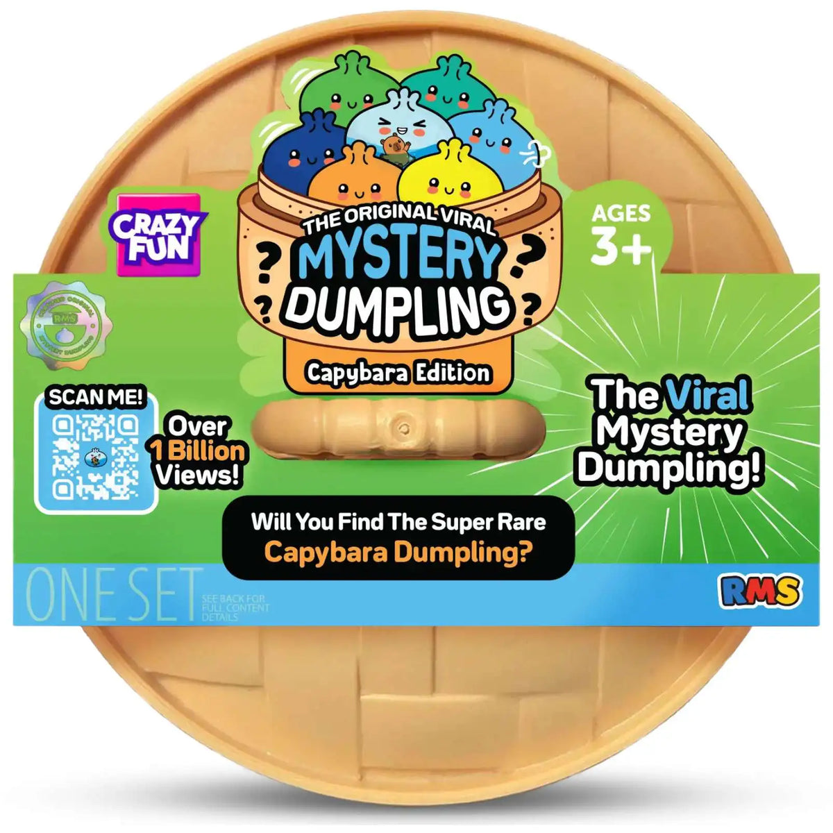 RMS Crazy Fun Capybara Edition Mystery Dumpling Mystery Pack
