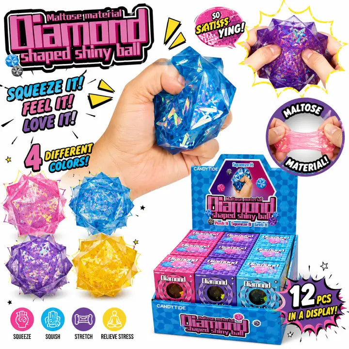 Maltose Diamond Squishy Ball