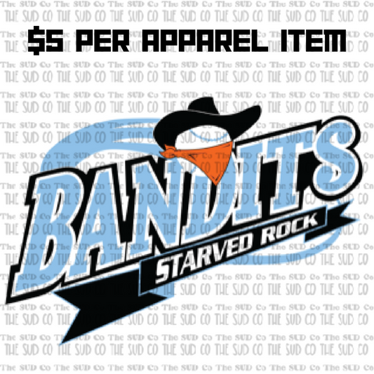 Bandits - Name Added to back