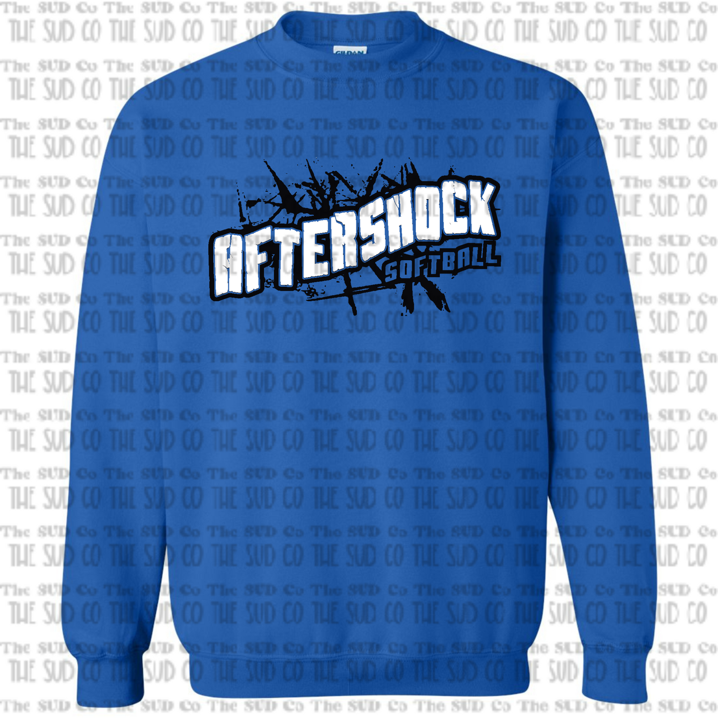 Aftershock Crewneck Sweatshirt Royal