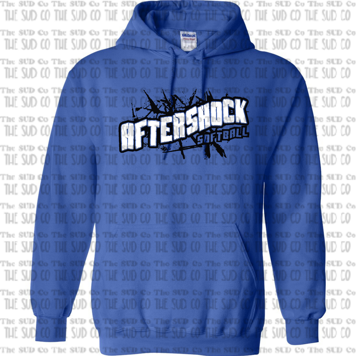 Aftershock Hooded Sweatshirt Royal