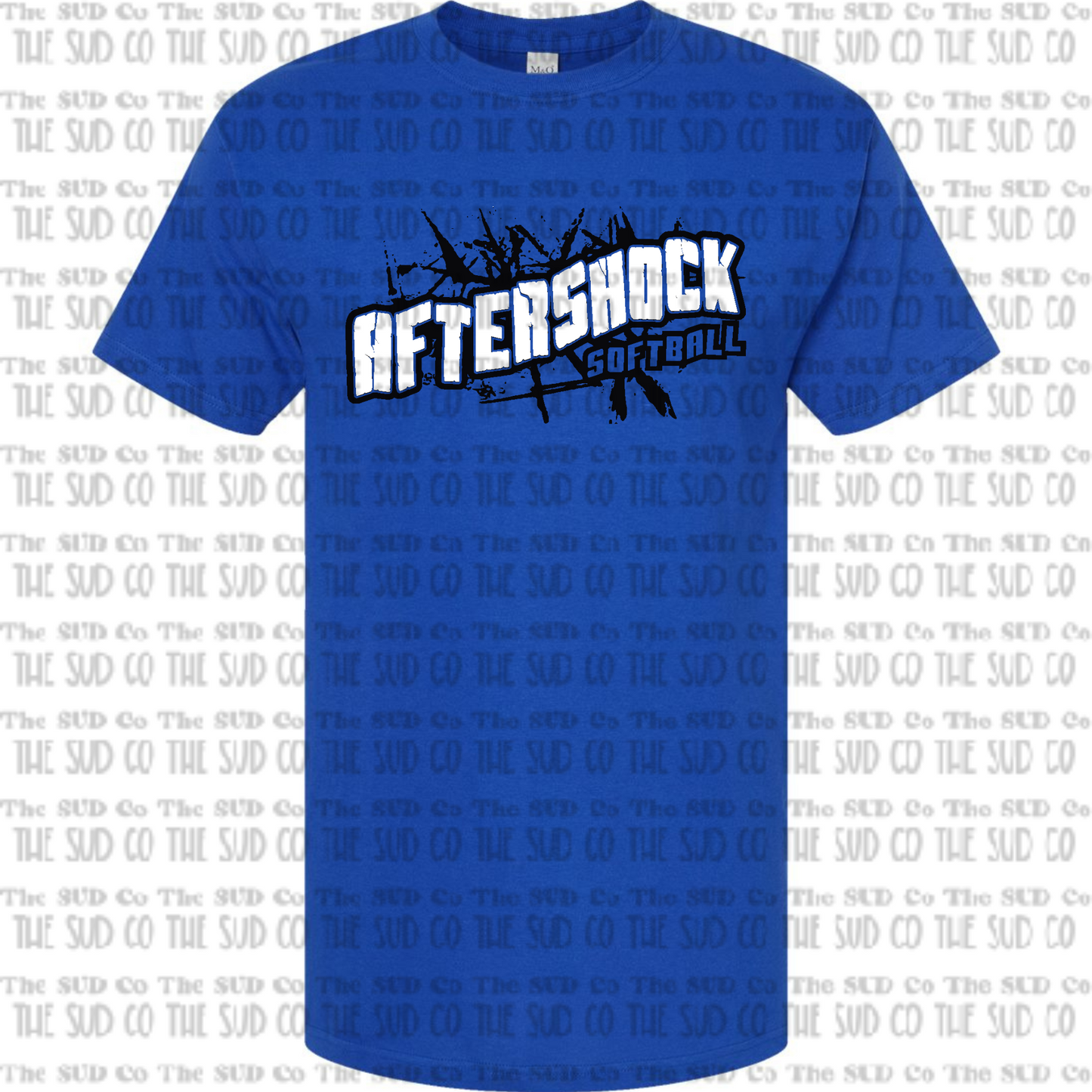 Aftershock Basic T-shirt Royal