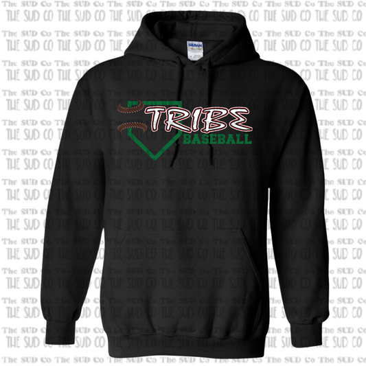 WES TRIBE Baseball Hooded Sweatshirt