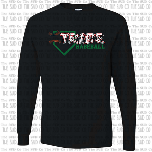 WES TRIBE Baseball Long Sleeve T-shirt