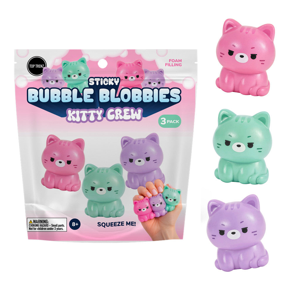 Sticky Bubble Blobbies - Kitten Crew by Top Trenz