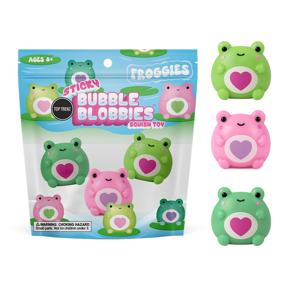 Sticky Bubble Blobbie Frog by Top Trenz