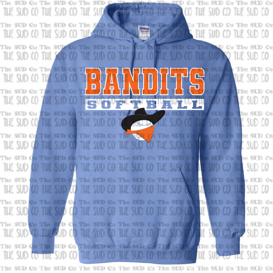 Bandits Hooded Sweatshirt Columbia Blue