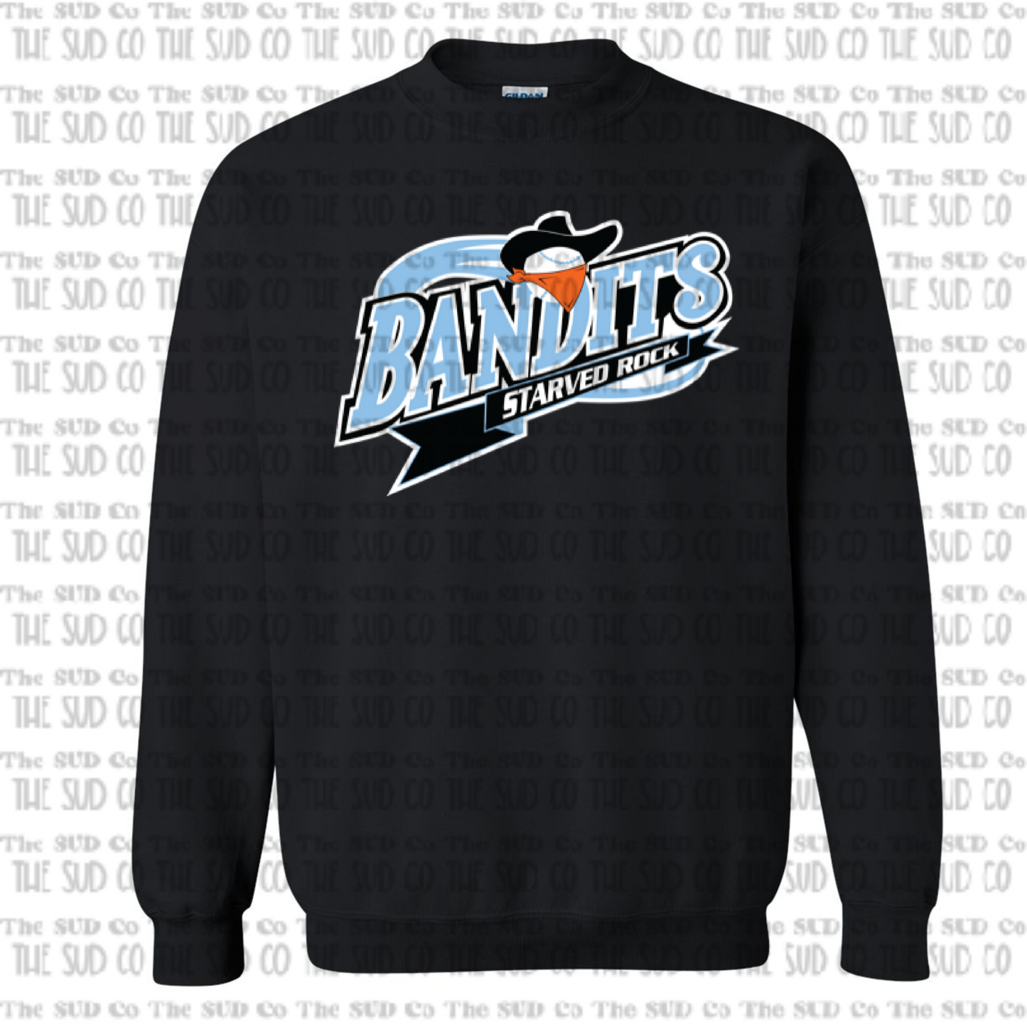 Bandits Crewneck Sweatshirt Black