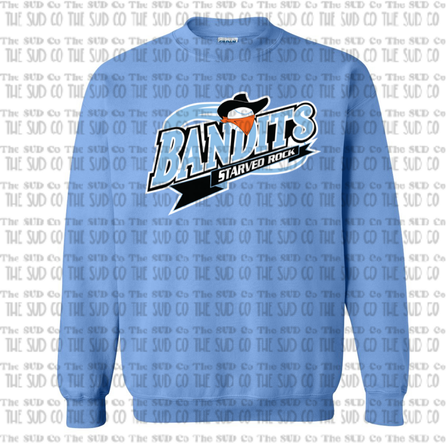 Bandits Crewneck Sweatshirt Columbia Blue