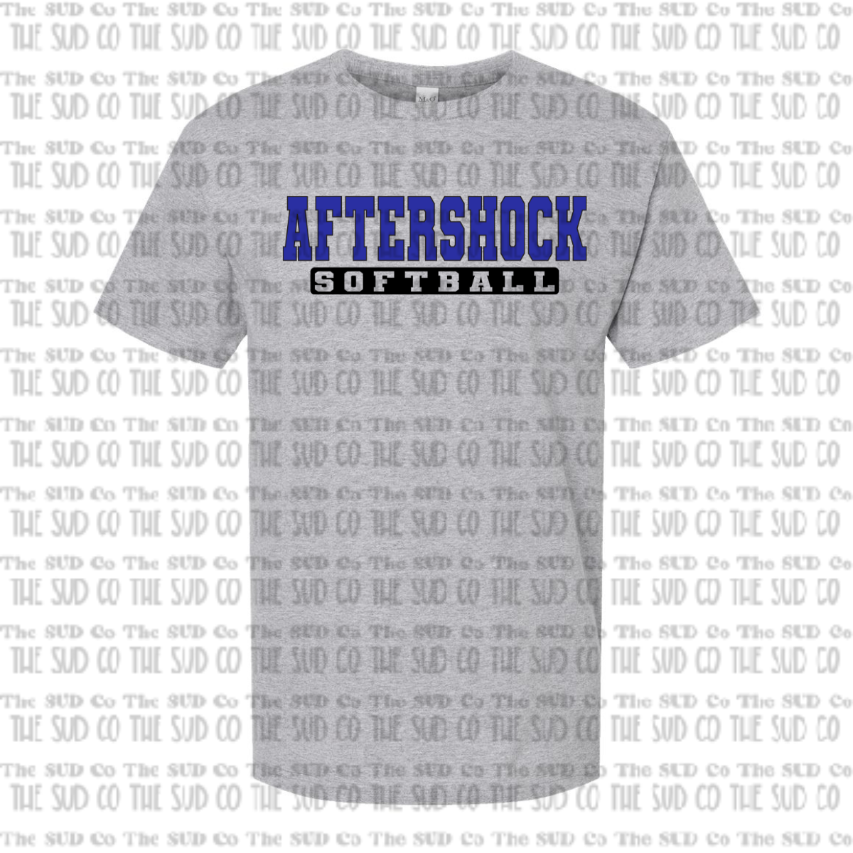 Aftershock Basic T-shirt Gray