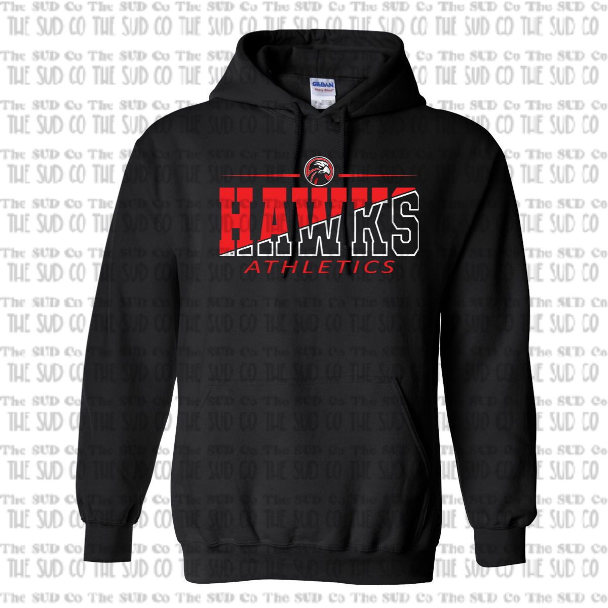 WES Hawks Athletics Hooded Sweatshirt