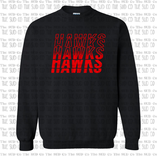 Waltham Crewneck Black Sweatshirt