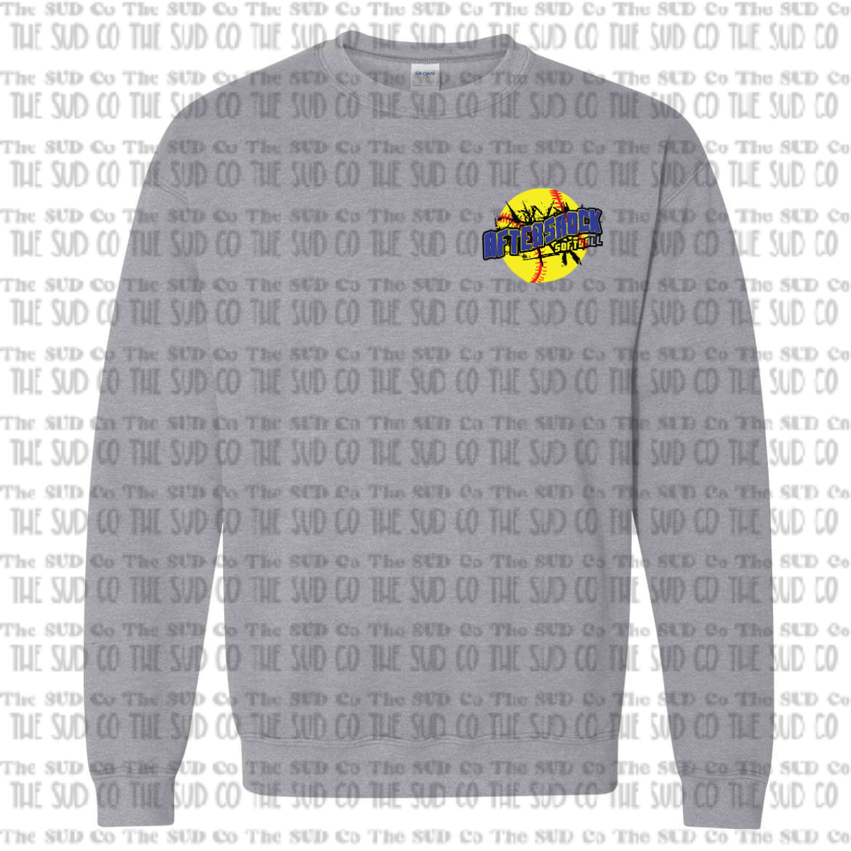 Aftershock Crewneck Large Design