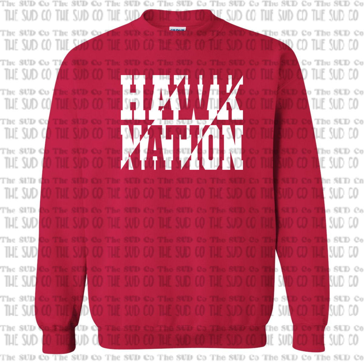 Waltham Crewneck Red Sweatshirt