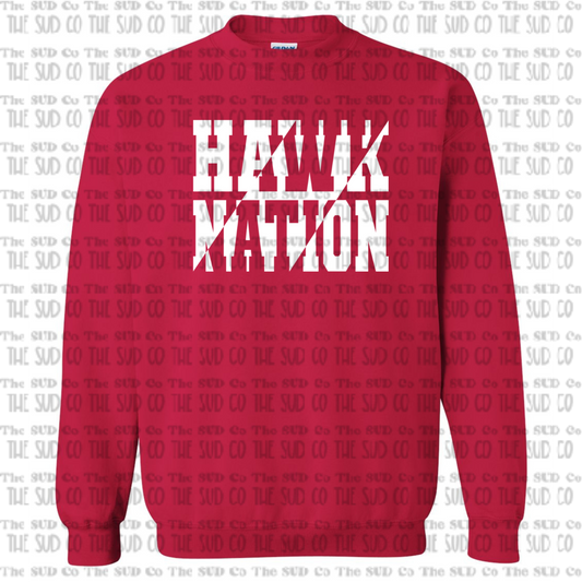 Waltham Crewneck Red Sweatshirt